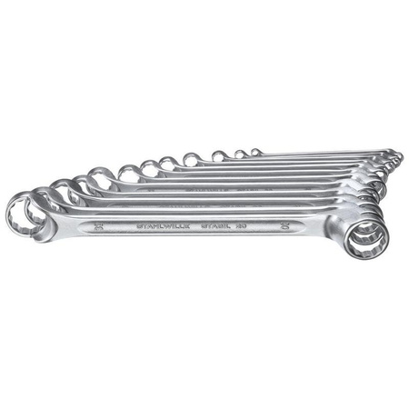 Zestaw dwustronnych kluczy oczkowych STABIL® 20/12 6 x 7-30 Stahlwille