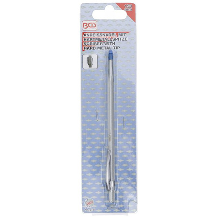 Rysik traserski z końcówką z węglika spiekanego 150 mm, BGS 3131