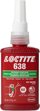 Klej do łożysk i tulejek LOCTITE 638 50ml Henkel