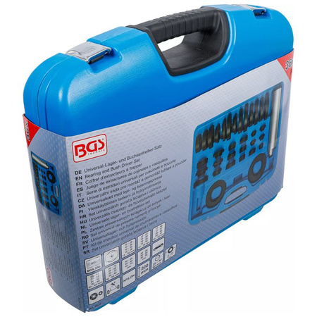 Zestaw uniwersalnych ściągaczy do łożysk i tulei nylon 36 szt., BGS 8670