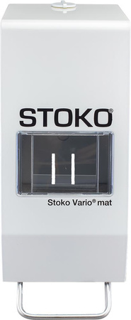 Dozownik ścienny Stoko Vario matowy do systemów dozujących miękkie butelki 1 i 2 l (V) i (A)