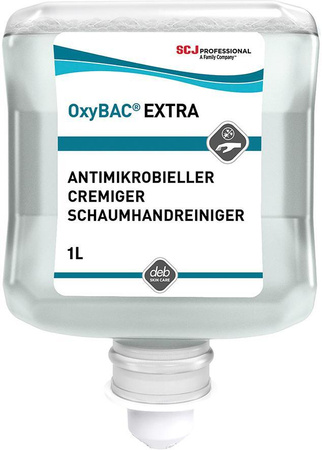 Antybakteryjny środek do czyszczenia rąk OxyBac Extra FOAM Wash wkład 1000 lm