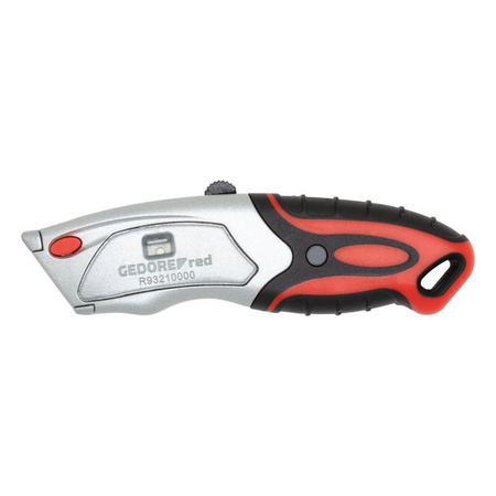 Nóż z trapezowym ostrzem i magazynkiem Profi-Cuttermesser, GEDORE RED, R93210000
