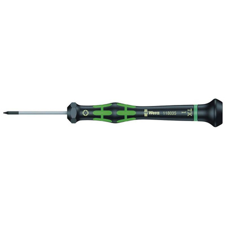 Wkrętak precyzyjny TORX® BO TX7 x 60 mm z końcówką BlackPoint 2067 Wera
