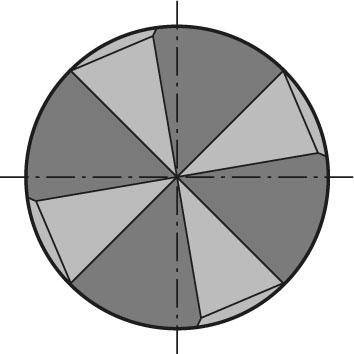 Frez do gratowania NC DIN6527 pełnowęglikowy TiALN 60°, 12mm FORMAT GT