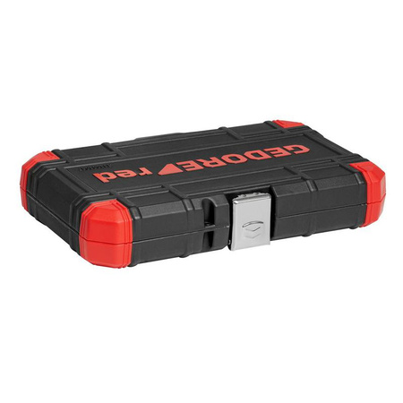Zestaw bitów 1/4" z magnetycznym wkrętakiem i szybkozłączką, długie bity, 67 el., GEDORE RED, R33003067