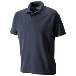 Koszulka polo męski bawełniany tshirt L granatowy