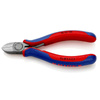 Szczypce tnące boczne dla elektromechaników z hartowanymi ostrzami 125 mm KNIPEX 76 22 125