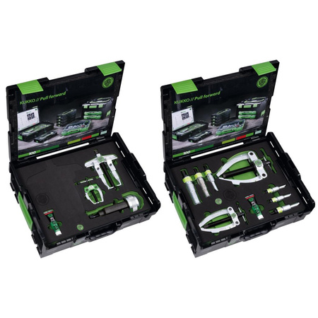 Zestaw ściągaczy i wyciągaczy do łożysk kulkowych 11-częściowy KUKKO