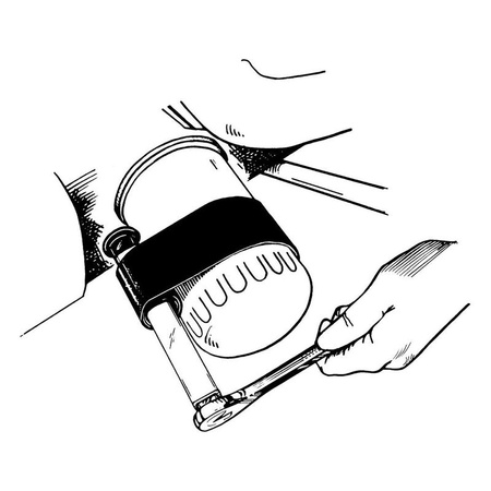 Klucz taśmowy do filtrów olejowych, napęd 1/2", max. średnica 152 mm, GEDORE RED, R15551001