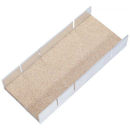 Aluminiowa skrzynka uciosowa 245 x 105 x 40 mm, BGS 50865