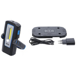 Lampa warsztatowa COB LED z magnesem i hakiem składana z funkcją ładowania indukcyjnego, BGS 85331