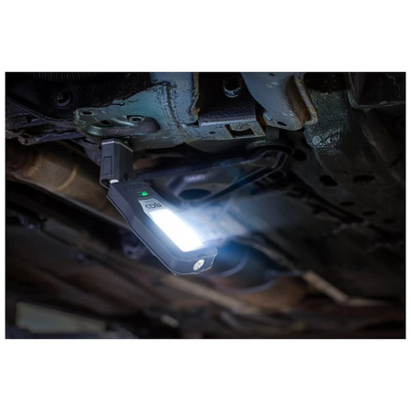 Lampa robocza COB-LED składana ze stacją ładowania, BGS 85347