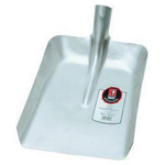 Szufla do węgla srebrna 250x310mm bez trzonka IDEAL