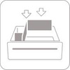 Mobilny stół warsztatowy z 8 szufladami 1100 x 550 mm, Gedore 1504 0701, 1814931