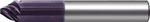 Frez do fazowania SpyroTec pełnowęglikowy 60° 10mm 5-ostrz. HA TiAlN GÜHRING