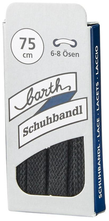 Sznurowadła 90 cm czarne płaskie