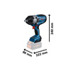 Akumulatorowy klucz udarowy GDS 18V-1000 Professional (06019J8300) BOSCH