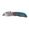 Nóż składany 165 mm z mechanizmem blokującym, Silverline 536978