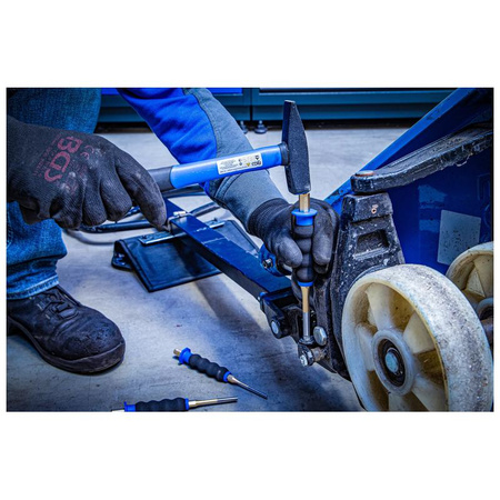 Wybijak zawleczek 8 mm, długość 180 mm z ochroną dłoni, BGS 74591-8