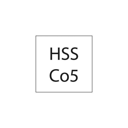 Nawiertak Ø 2,5 mm HSS-Co5, Ø chwytu 6,3 mm, długość 31,5 mm, kąt 60°, TiAlN FORMAT