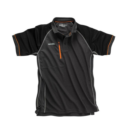 Koszulka robocza polo Trade Active, grafitowa, Rozmiar M, Scruffs T54440