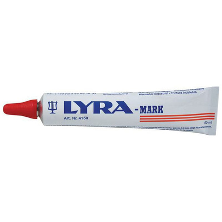 Pasta znakująca 4150 50 ml, pasta do oznaczeń czerwona LYRA