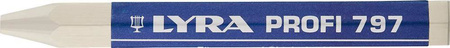 Kreda do drewna i do znakowania 797, biała, po 12 szt. LYRA