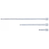Zestaw przedłużek przechylnych 6,3 mm (1/4") 50 / 150 / 250 mm 3 szt., BGS 2233