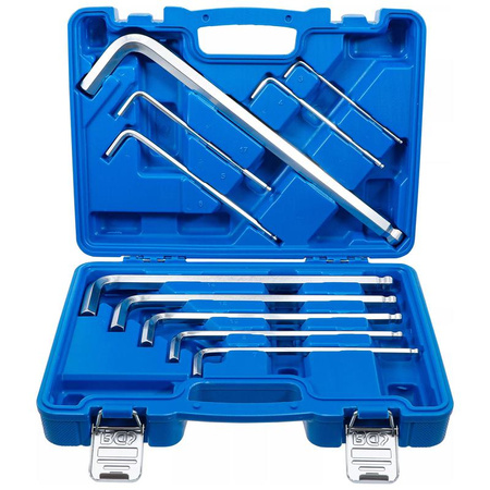 Zestaw kluczy imbusowych MAX 3-17 mm 10 szt., BGS 795