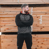 Spodnie dresowe o wąskim kroju, czarne, Rozmiar XL, Scruffs T56160