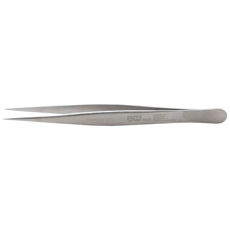 Pinceta szpiczasta ze stali szlachetnej prosta 125 mm, BGS 8620