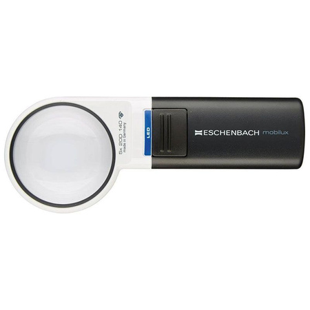 Lupa aplanatyczna podświetlana Mobilux LED 7-krotne powiększenie, Ø soczewki 35 mm, ESCHENBACH