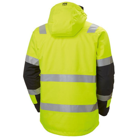 Kurtka zimowa ALNA ostrzegawczo żółto-hebanowa rozmiar XL Helly Hansen
