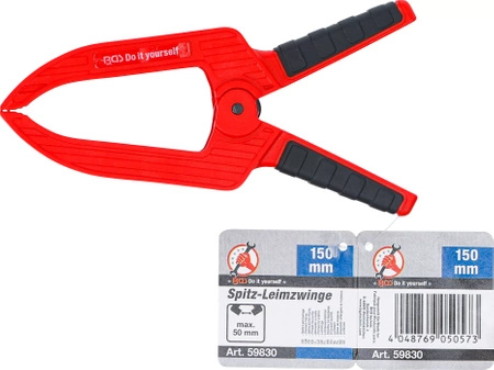 Spiczasty ścisk do klejenia 150 mm, BGS DIY 59830