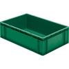 Skrzynka transportowa 600 x 400 x 175 mm zielona TK 600/175-0 LA-KA-PE