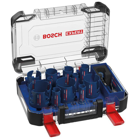 Zestaw otwornic 20/22/25/32/35/40/44/51/60/68/76 mm, 15 szt. EXPERT Bosch
