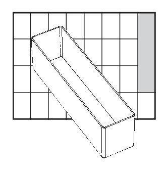 Wkładka A9-3 47x39x163mm 1szt RAACO