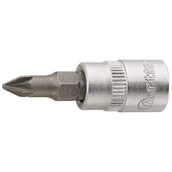 Nasadka wkrętakowa 1/4'' do śrub PZ 1 FORTIS