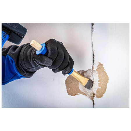 Zestaw wybijaków zawleczek / punktaków / przecinaków płaskich z ochroną dłoni 13 szt., BGS 74596