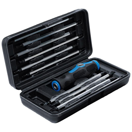 Zestaw wkrętaków z wymiennymi grotami, wkrętak z grotami 10 szt. (7988) BGS