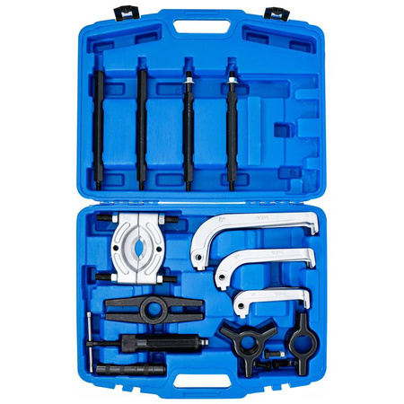 Zestaw ściągaczy hydraulicznych 10 t 25 szt., BGS 7729