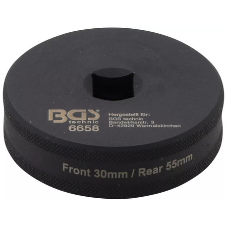 Nasadka udarowa sześciokątna/dwunastokątna 30/55 mm, 12,5 mm (1/2") do mocowania koła Ducati, BGS 6658