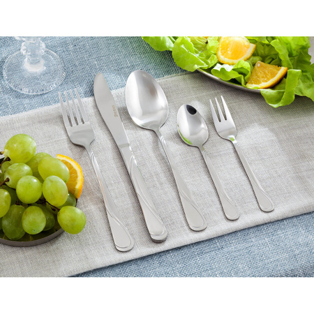 Łyżeczka do kawy zestaw 6 elementów, stal połysk KINGHoff