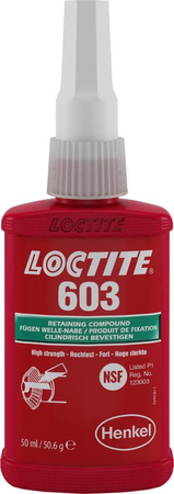 Klej do łożysk i tulejek LOCTITE 603 50ml Henkel