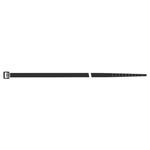 Opaska kablowa z nylonu kolor czarny 180x7,5mm 100 szt. SapiSelco