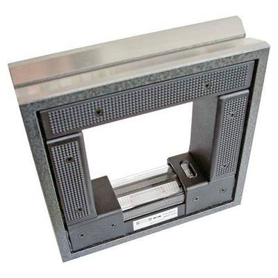 Żeliwna poziomica maszynowa ramowa 200x200 mm dokładność 0,2 mm RÖCKLE