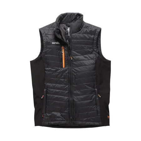 Kamizelka ocieplana Trade, czarna, Rozmiar S, Scruffs T54862