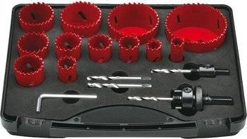 Zestaw otwornic HSSBi M42 dla profesjonalistów 16-76mm FORMAT