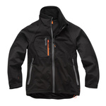 Kurtka typu Softshell czarna Trade Flex, Rozmiar M, Scruffs T55122